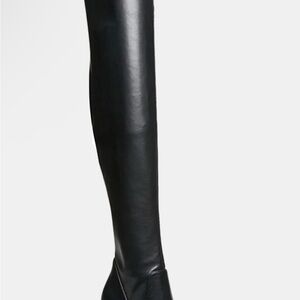 Steve Madden Black Over-the-Knee Boots